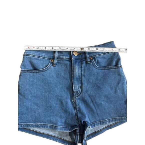 BDG Pinup Super High Rise Light Wash Shorts Size 25 - Picture 6 of 9